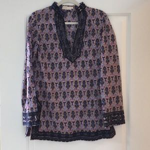 Tory Burch sz 6 tunic perfect condition like new !